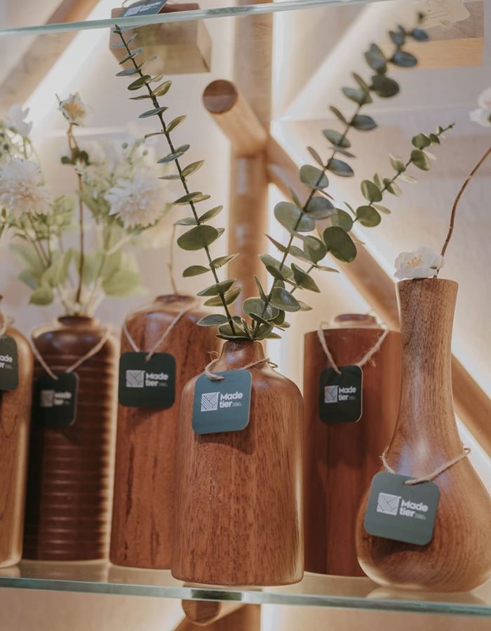 Macetas Rústicas de Madera