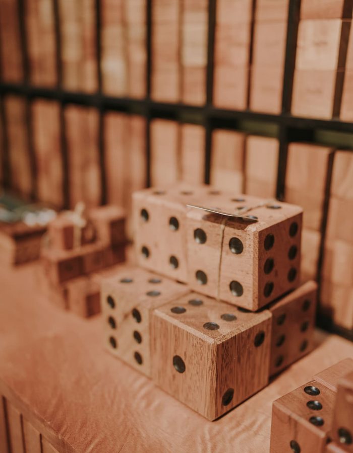 Dados Rústicos Artesanales